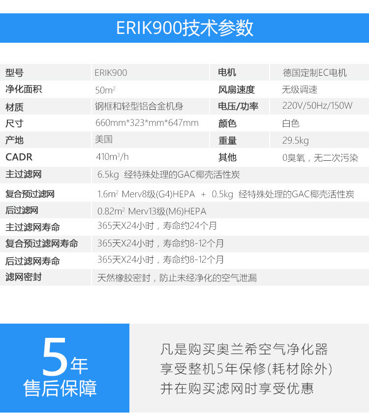 Erik900空氣凈化器19